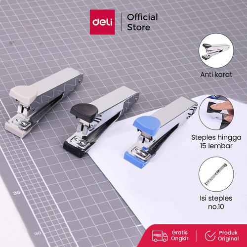 [EZO.7001297] Deli Staples / Stapler - #10 - Warna mewah modern untuk kantor E0224