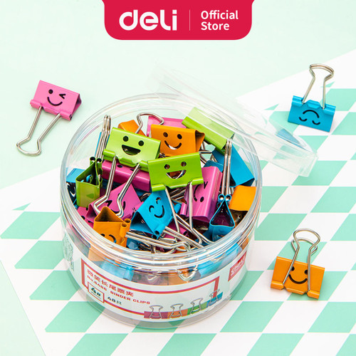 [EZO.7002787] Deli 8486 School Binder Clip/Binder Clip