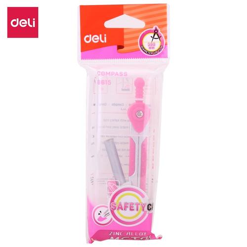 [EZO.7002789] Deli Jangka Sekolah / School Compass - dgn/ pensil mekanik biru E8615