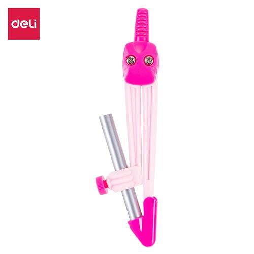 [EZO.7001319] Deli Jangka Sekolah / School Compass - 2C MerahMuda&Biru E8621