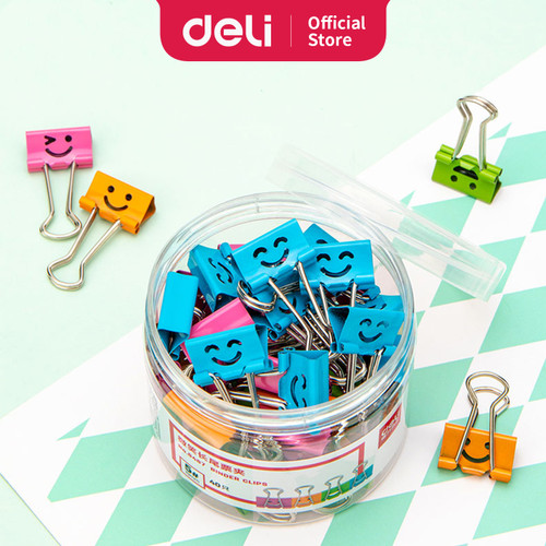 [EZO.7001321] Deli 8487 School Binder Clip/Binder Clip