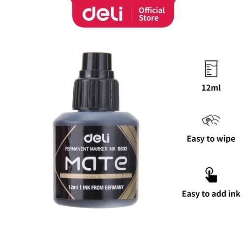 [EZO.7001322] Deli Isi tinta Spidol Permanen / Permanent Marker Ink Refill ES632