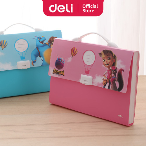 [EZO.7002827] Deli EZ60502 Explora Expanding File 13P FC / Expanding File 13 Kantong