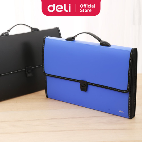 [EZO.7001349] Deli EB40602 Expanding File Snap FC 13P 2C / Expanding File 13 Kantong
