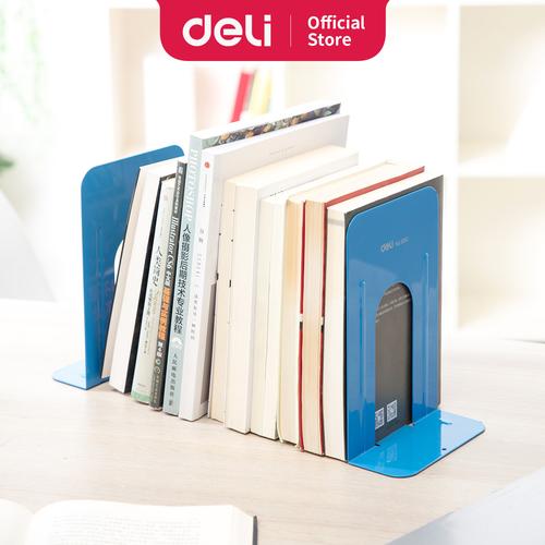 [EZO.7001365] Deli E9263 Book End/Penahan Buku-Metal Book End 228mm