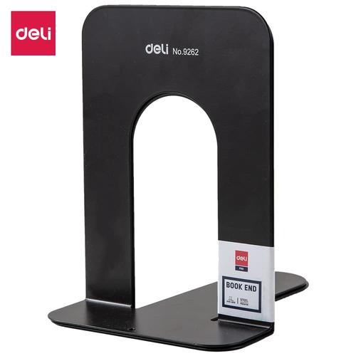 [EZO.7001366] Deli E9262 Book End/Penahan Buku-Metal Book End 190mm