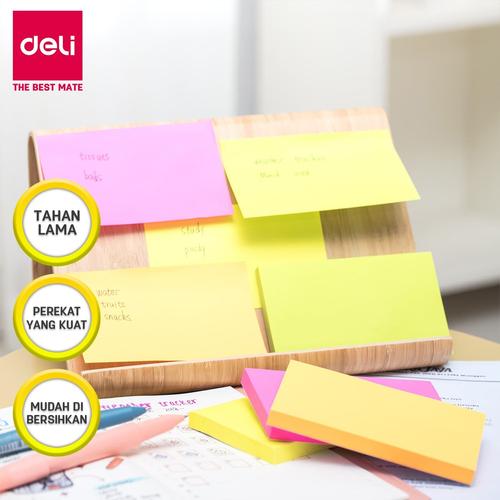 [EZO.7001402] Deli EA02502 Memo tempel - Sticky Notes 76×126mm 3''×5''