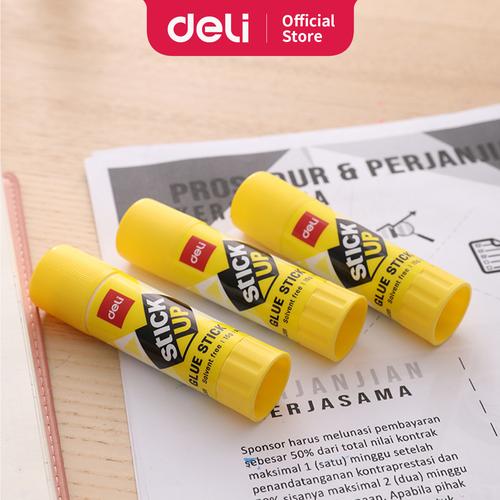 [EZO.7001429] Deli EA20110 Glue Stik - Strong Adhesive PVP Glue Stick 15g