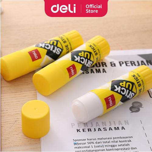 [EZO.7001430] Deli EA20310 Glue Stik - Strong Adhesive PVP Glue Stick 36g