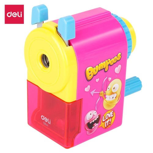 [EZO.7001465] Deli E0641 Rautan Meja-Rotary Pencil Sharpener