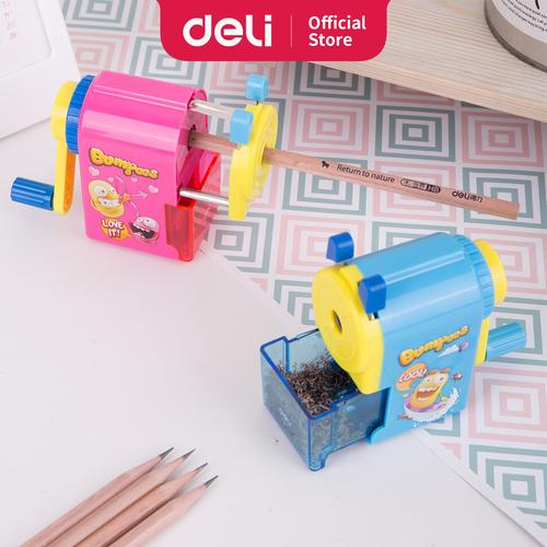[EZO.7001465] Deli E0641 Rautan Meja-Rotary Pencil Sharpener
