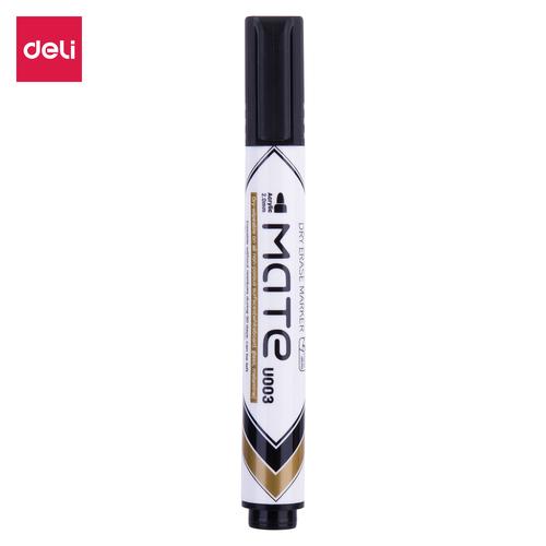 [EZO.7002928] Deli EU00320 Dry Erase Marker/Spidol Whiteboard-Hitam