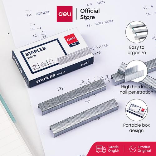 [EZO.7001486] Deli ET70010 SP Isi Staples Tembak-Tacker Staples 13/8