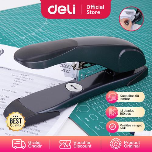 [EZO.7001492] Deli E0391 Heavy Duty Stapler/Hekter-60sheets