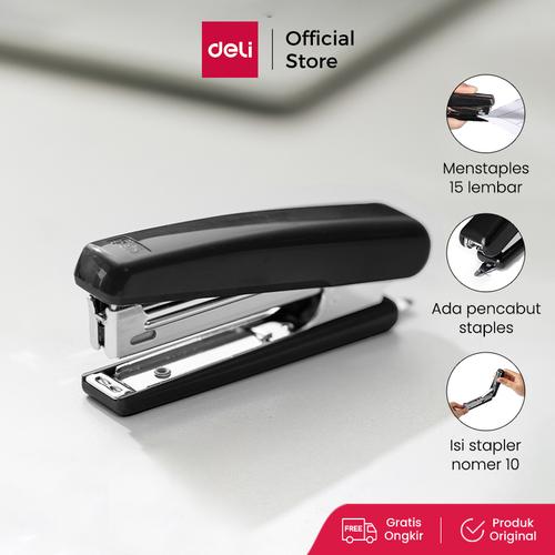 [EZO.7001495] Deli E0221 Stapler/Hekter-Stapler #10 15sheets