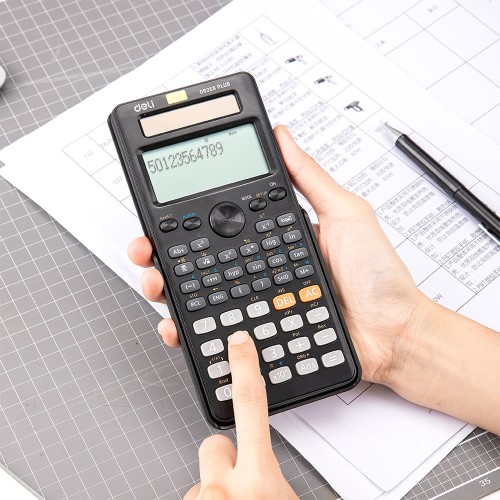 [EZO.7001552] Deli ED82ES Calculator/Kalkulator-252F Scientific Calculator