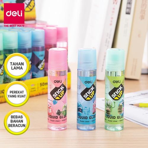 [EZO.7002989] DELI Liquid Glue 50ml [EA21200] - Lem cair murah