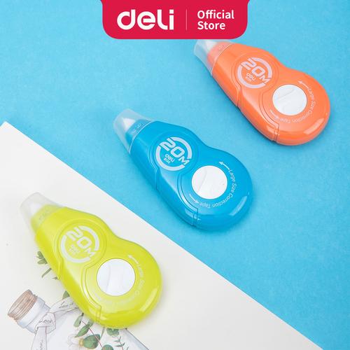 [EZO.7002994] Correction Tape with Cap 5mm×20m [E8135] - Tipe x roll aneka warna