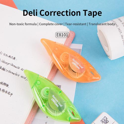 [EZO.7001582] DELI Tip Ex Kertas / Correction Tape Desain Unik Untuk Sekolah E8101