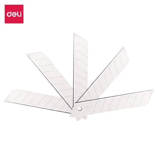 [EZO.7003006] DELI - W40650 / Besi Isi Ulang Cutter 5 Pc / Peralatan Kantor Murah