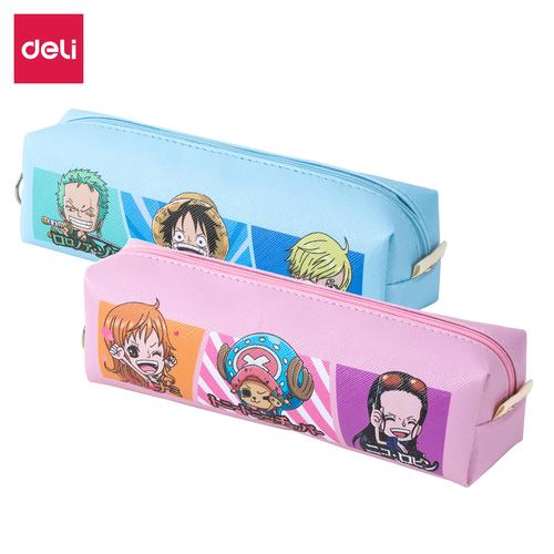 [EZO.7002096] Deli School Pencil Case / Tempat Pensil Karakter One Piece Lucu EH912