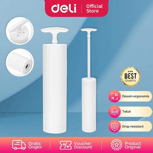 [EZO.7002117] Deli Vusign Vacuum Air Hand Pump / Pompa Tangan Plastik Vakum VS588