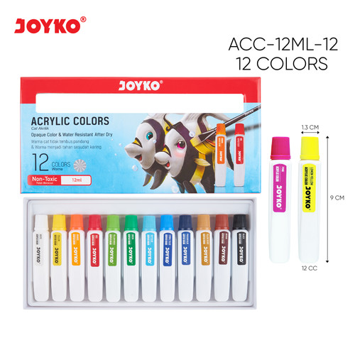 Cat Akrilik Acrylic Color Joyko ACC-12ML