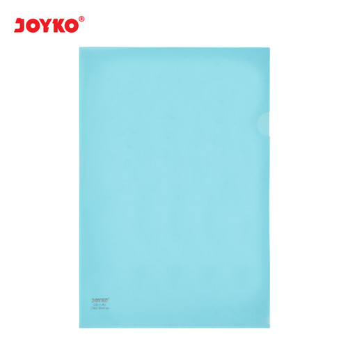 Map L Plastik Bening Clear Sleeves Joyko CS-11-F4 Pastel Color