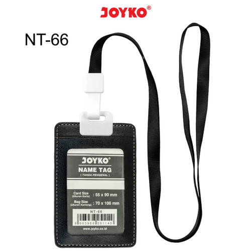 Joyko Name Tag Tanda Pengenal Gantungan Kartu Nama Kulit