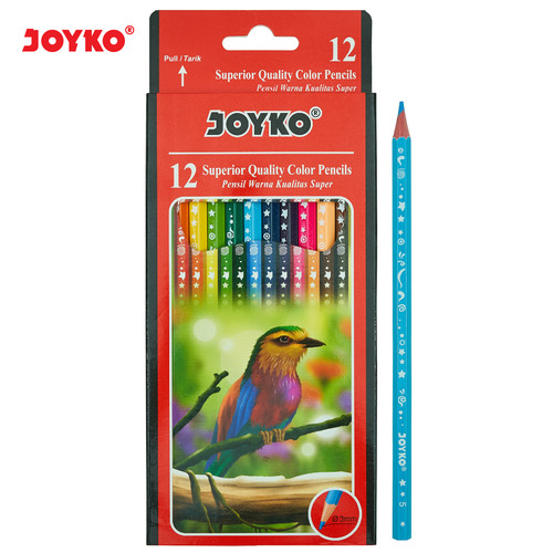 Joyko Pensil Warna Color Pencils Hexagonal Grip