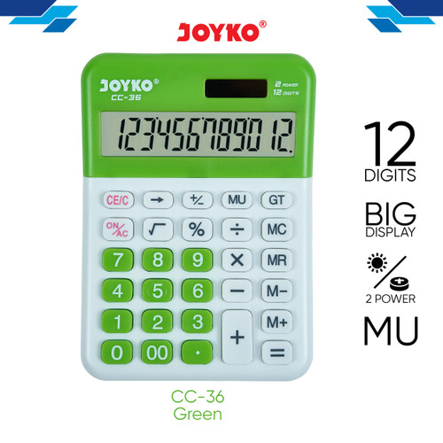 Calculator / Kalkulator Joyko CC-36 / 12 Digits / Check Correct