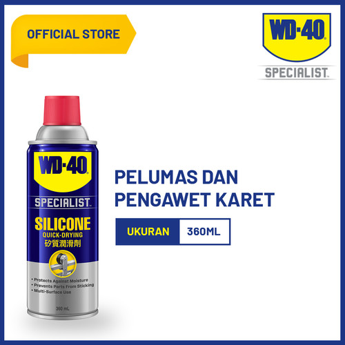 [EZM.1800011] WD-40 Specialist® Silicone 360ml – Pelumas & Pengawet Karet