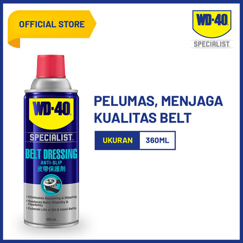 [EZM.1800016] WD-40 Specialist® Belt Dressing 360ml – Perawatan Belt (Anti-Slip)