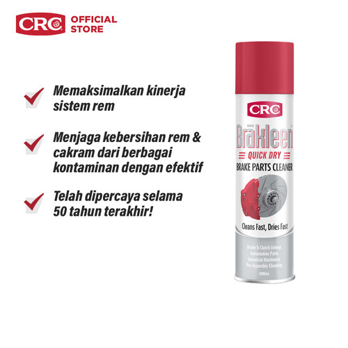 [EZM.0400005] CRC Brakleen Quick Dry Brake Parts Cleaner - 1754256