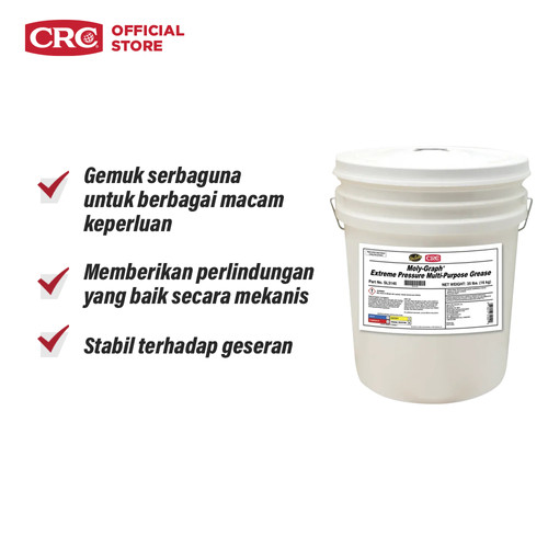 [EZM.0400009] CRC MOLY-GRAPH EXTREME PRESSURE MULTI-PURPOSE GREASE, 16 KG