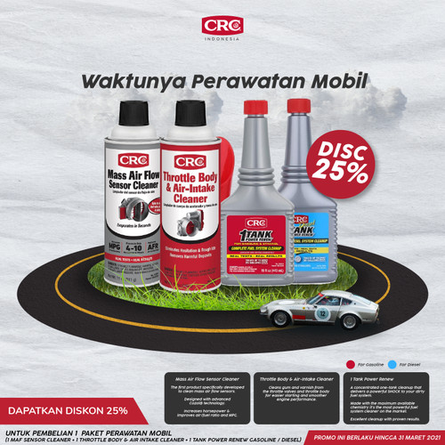 [EZM.0400027] PROMO PERAWATAN MOBIL PAKET 3 IN 1