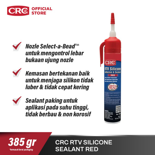 [EZM.0400095] CRC RTV Silicone Red - 14059