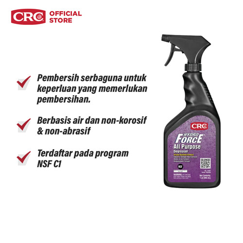 [EZM.0400135] CRC HydroForce All Purpose Degreaser - 14407