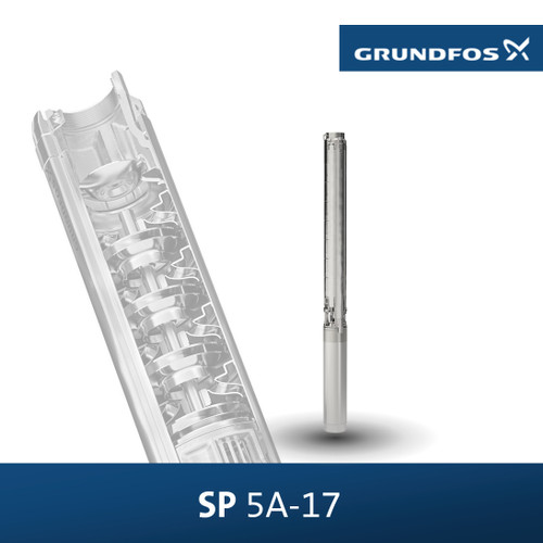 [EZM.2000063] Submersible 4 Inch Grundfos SP 5A-17 Oil Filled