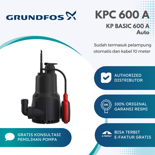 [EZM.2000093] Pompa Celup Otomatis Grundfos KPC 600 A