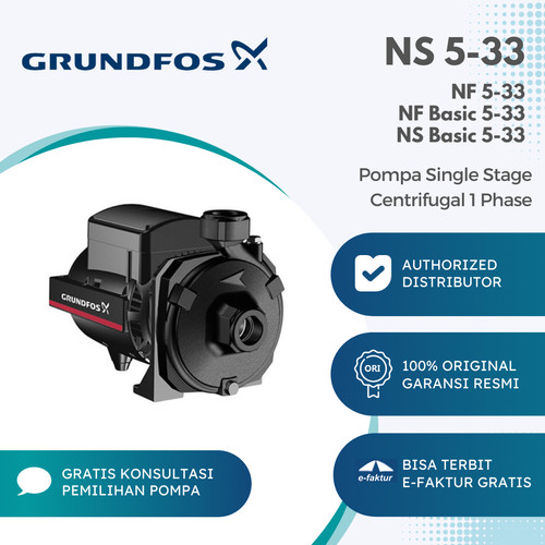 [EZM.2000100] Single Stage Centrifugal Grundfos NS 5-33