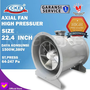 [EZM.0100150] Axial Fan Blower Direct 22 Inch Axial Fan Mix Bifurcated 22"