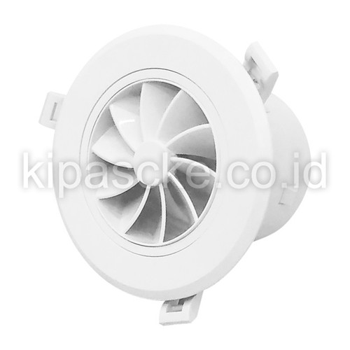 [EZM.0100195] Grill Diffuser Plafon 8" Inch Ceiling Round Air Grill Bulat AC Ducting