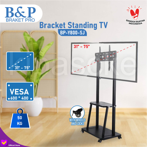[EZM.0100202] Bracket Standing / Braket TV Stand 32 43 49 50 55 60 65 70 75 Inch