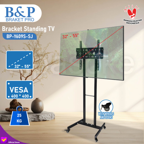 [EZM.0100203] Bracket Braket TV Standing 32 43 49 50 55 Inch Brecket Stand 32"-55"