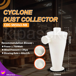 [EZM.0100254] Cyclone Dust Collector DIY Filter Tablesaw Dust Separator Extractor