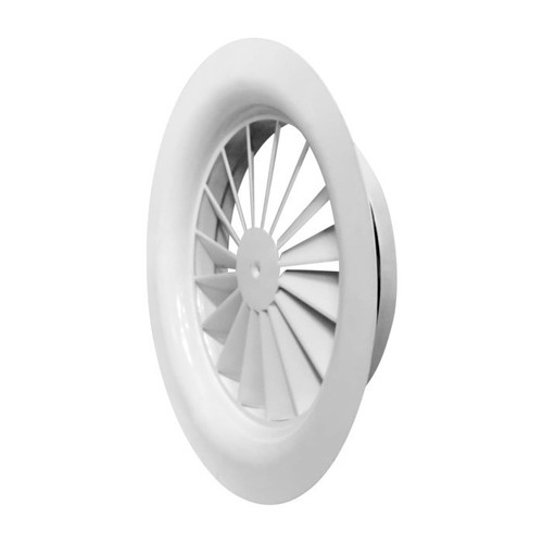 [EZM.0100277] Swirl Diffuser 12 inch Ceiling Round Air Grill penutup ducting AC
