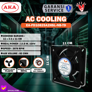[EZM.0100290] Cooling Fan Panel 10CM Kipas Pendingin Komputer 4" Inch 10x10x2.5 CM