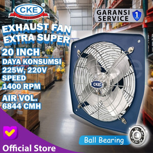 [EZM.0100325] Kipas Exhaust Fan Extra Strong 20" Inch Penyedot Udara Heavy Duty