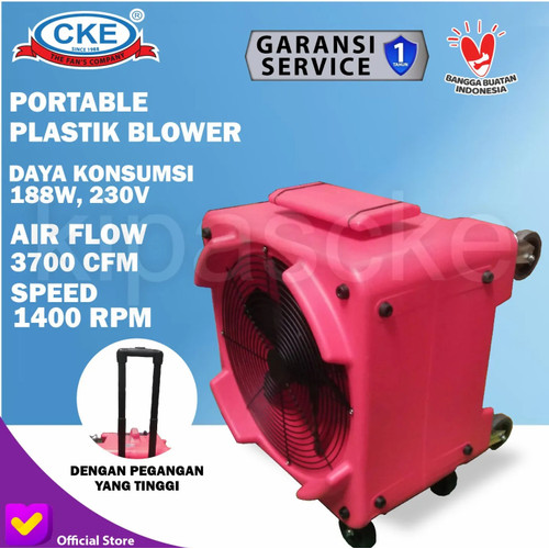 [EZM.0100381] Portable Plastik Blower Pengering Karpet Lantai Laundry Carpet Blower